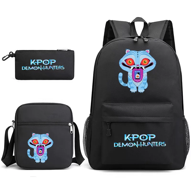 School bag for students, backpack, one-shoulder bag, pencil case, set, 3 piece set