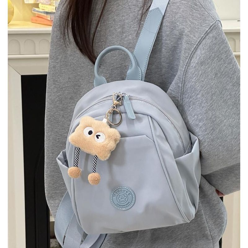 2025 New Ins Backpack Mini Small Bag Women's Casual Outdoor Travel Lightweight College Student Small Backpack