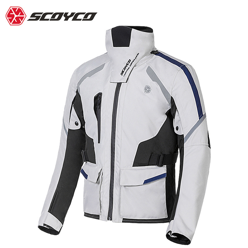 Saiyu Scoyco traje de ciclismo motocicleta carreras tensión traje hombres resistente a la caída impermeable cálido invierno a prueba de viento
