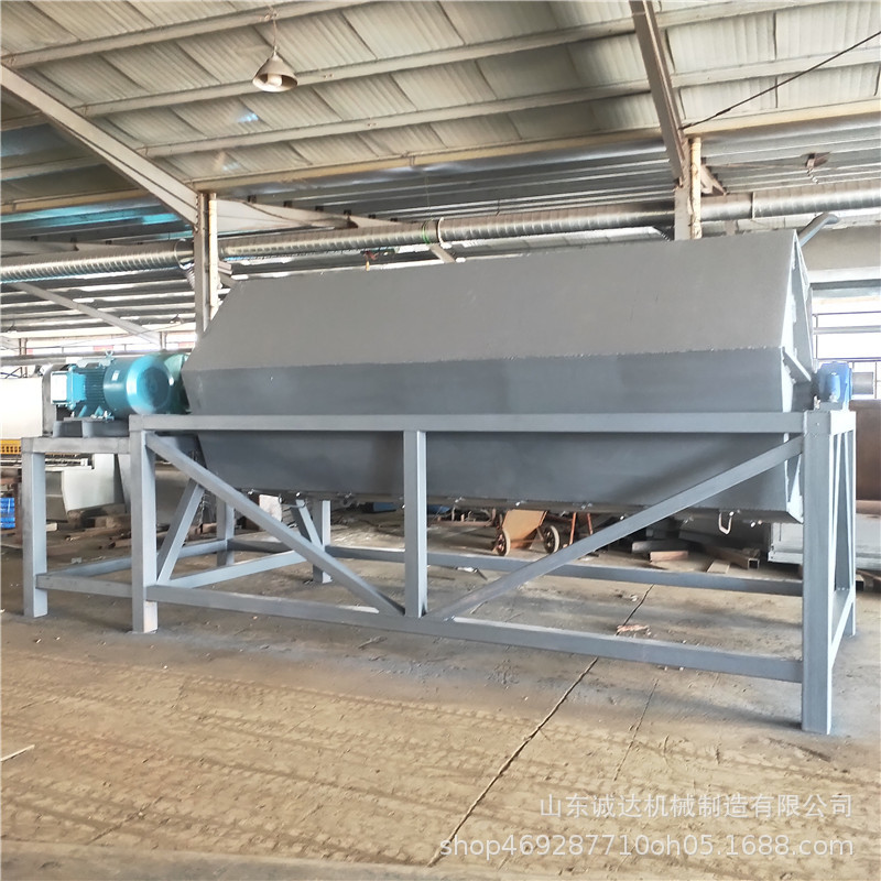 火烧铁六角滚筒抛光机 氧化铝粉滚筒抛光机 粗砂滚筒式抛光机