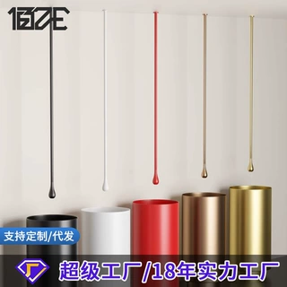 吊顶浴室浴缸水滴龙头全铜感应出水隐形面盆暗装混水龙头定制