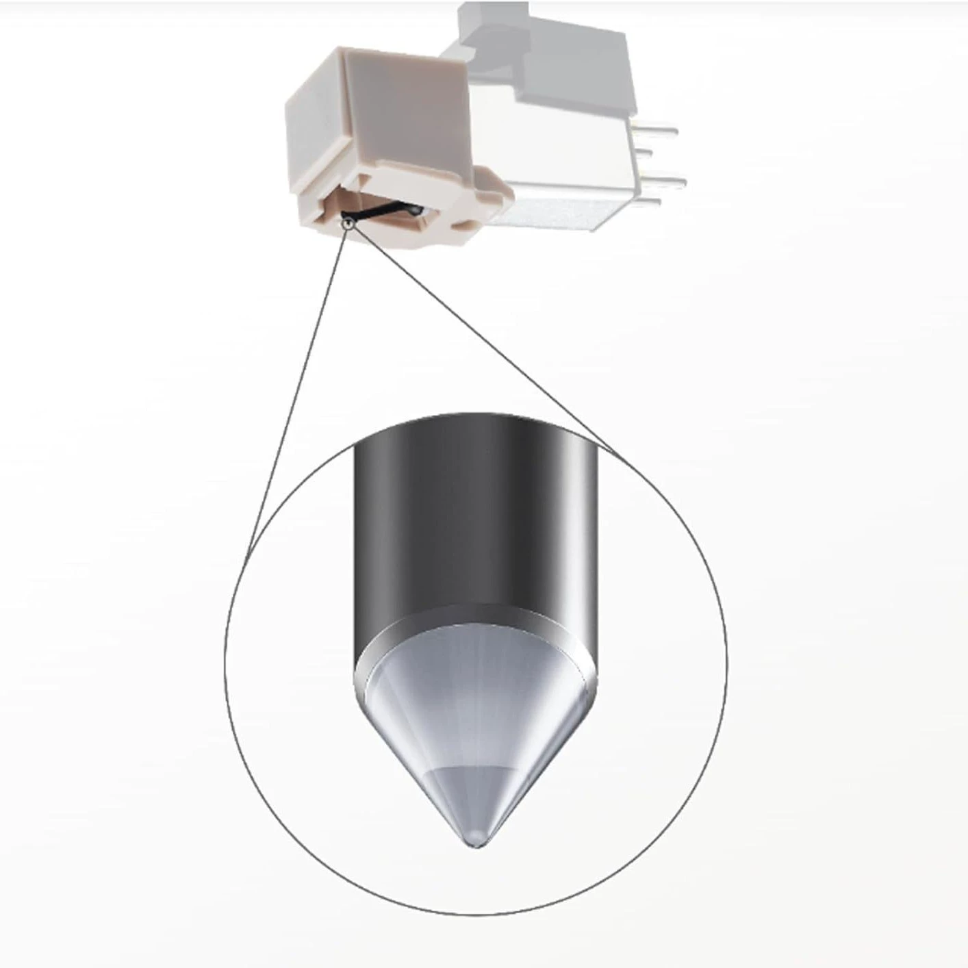 Сменная игла для винилового проигрывателя AT3600L, алмазный наконечник, картридж для граммофона