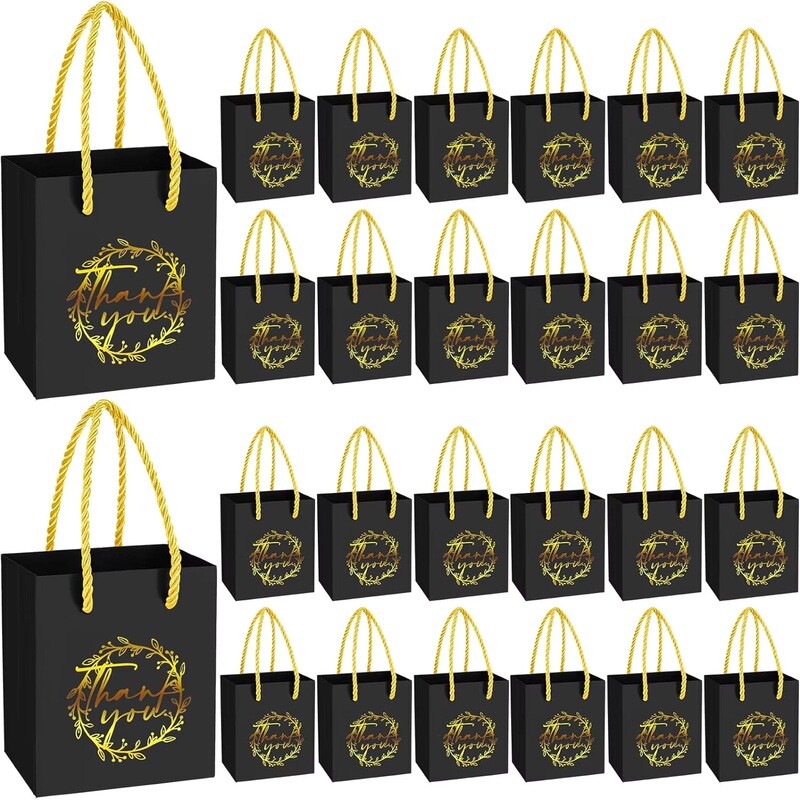 Gift Paper Bag with Handle Business Birthday Baby Shower Bridesmaid Party Mini Wedding Craft Bags Support Sac a Main Gift Paper Bag with Handle Business Birthday Baby Shower Bridesmaid Party Mini Wedding Craft Bags Support Sac a Main