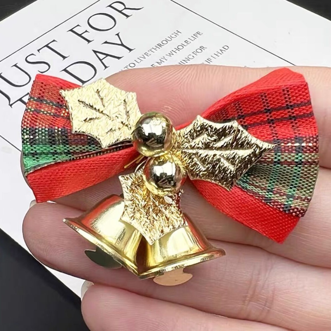 격자 무늬 [금박] 종 5/가방