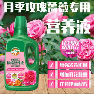 Rose Fertilizer Special Fertilizer Nutrient Solution Concentrated Liquid Special Potted Rose Rose Flower Plant Universal
