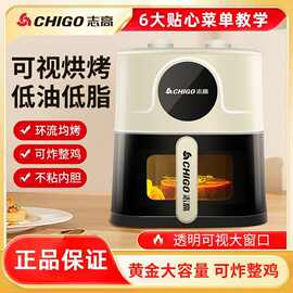志高空气炸锅家用多功能大容量电炸锅无油电炸锅烤箱薯条机烘焙机