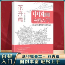 中国画白描入门临摹画册山水篇浅印描摹本零基础入门书绘画描线本