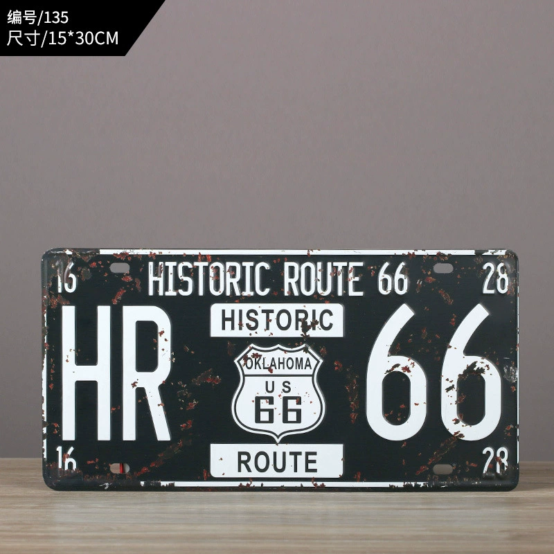 Retro creative wall pendant, decorations, American style