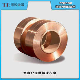 添锐直供 C51000 Qsn5-0.2 CuSn5 锡磷青铜带 端子材料 冲压铜带