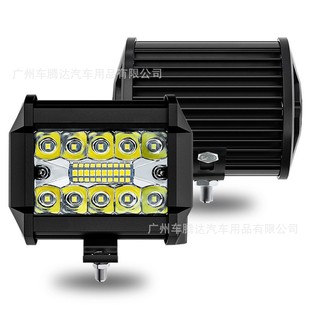 Factory Direct Sales Miki Model 60W20 Beads Super Bright Motorcycle Spotlight Car Light Auxiliary Light Off-Road Vehicle Light