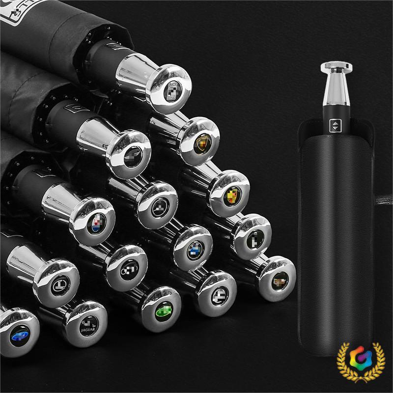 ⊗全自动10骨三折黑胶雨伞劳斯奔c宝 贵宾折叠汽车4S商务礼品广告