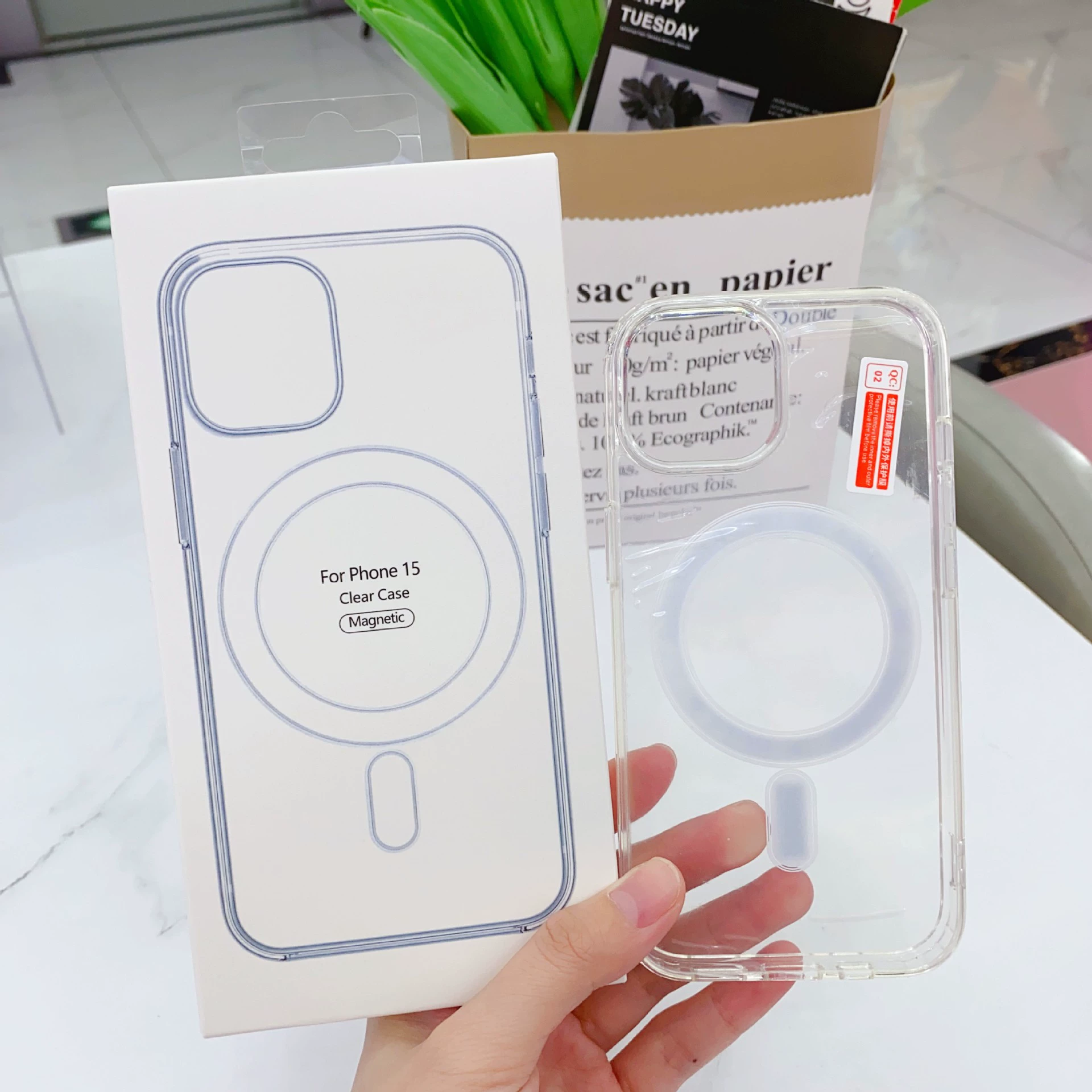 Apple, совместимый iPhone 15, акриловый держатель для телефона, iphone, 15promax