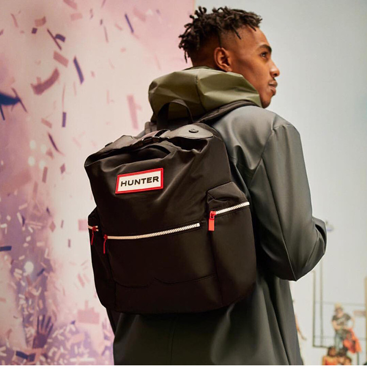 HUNTER ハンター LARGE TOPCLIP BACKPACK OS NYLON PIONEER LARGE TOPCLIP BACKPACK-Hunter Boots Singapore