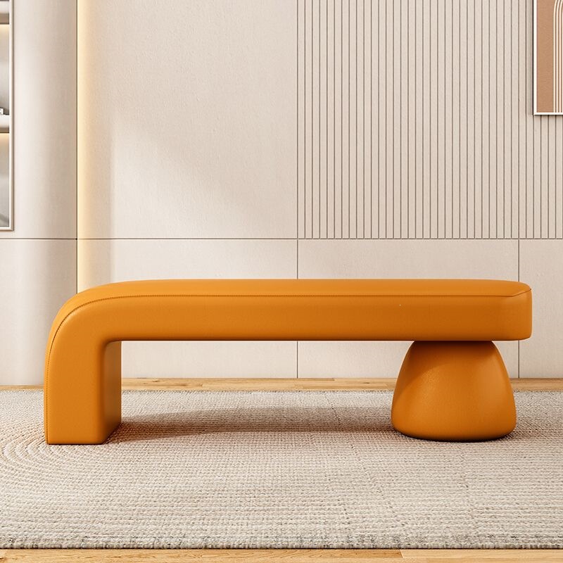 Waiting Chair for Beauty Salon, Light Luxury High-End Rest Area, Long Bench for Home Use, Industrial Style Sofa for Clothing Store