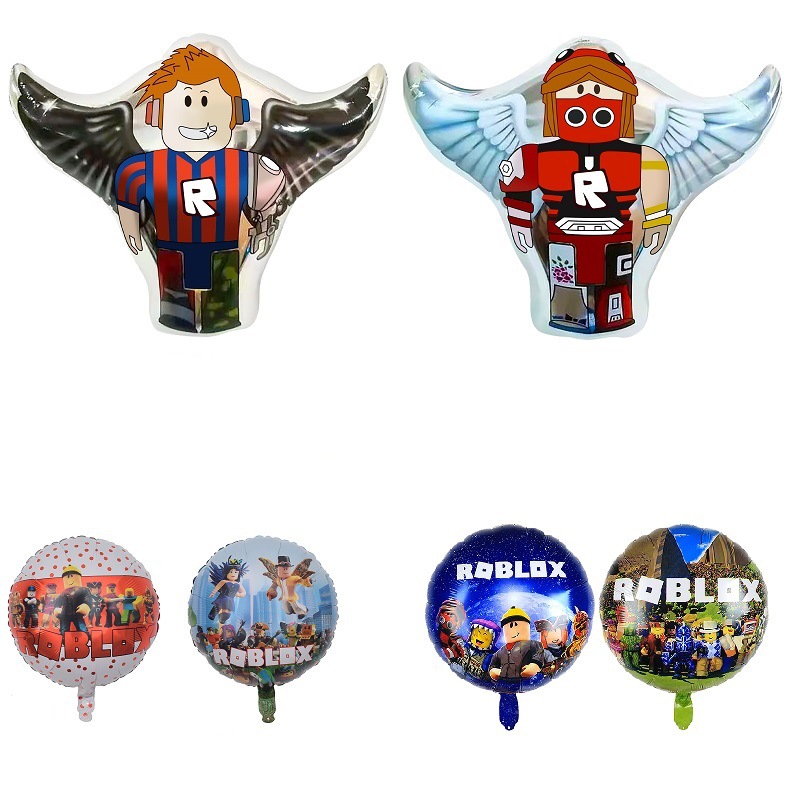 18-inch Cartoon Game Double-sided Ball Floating in the Air roblox roblox Aluminum Film Balloon