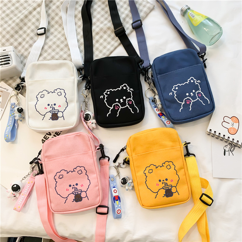 small Japanese cartoon cute phone bag