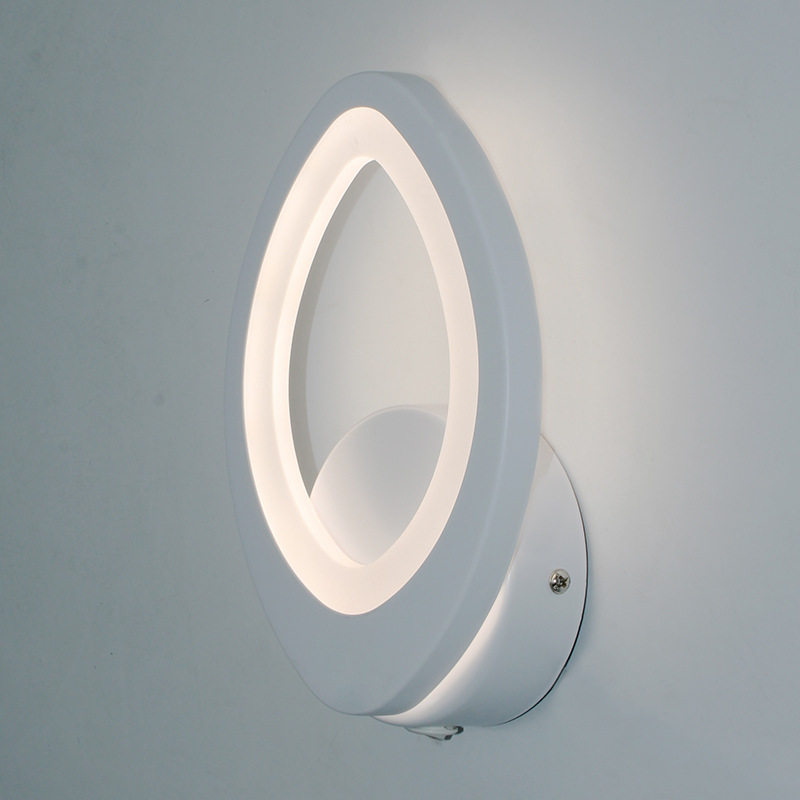 Luz de cabeza principal LED lámpara de pared de sala de estar lámpara de dormitorio simple lámpara de pared moderna 2025 cabecera de cama pasillo de cabecera de cama nuevo reclinado