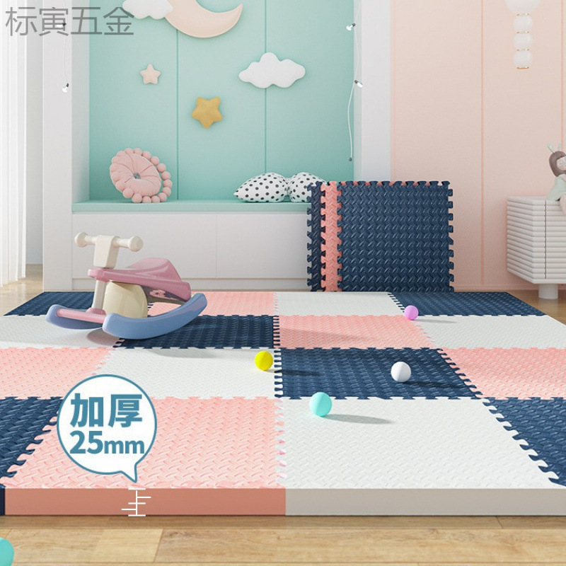 Children's Floor Mat Stitching Climbing Mat Mat Baby Waterproof Crawling Bedroom Household Floor Foam