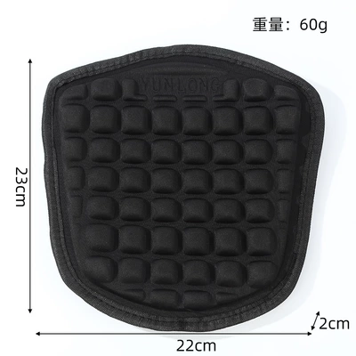 Sunproof and anti-slip motorcycle seat cushion, shock-absorbing, heat-dissipating, breathable, and thickened design; soft and elastic motorcycle seat pad for electric scooters (Motosiklet ləvazimatları və aksesuarları) - m