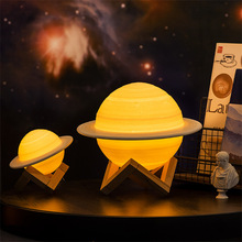 3D打印土星灯 行星 USB灯 跨境新品 小夜灯  INS风 跨境