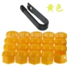 Yellow, 17mm, 20 pieces, 1 pieces