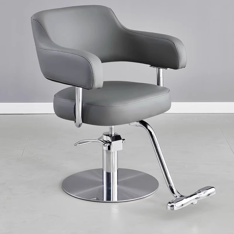 Suministro al por mayor silla de peluquería elevable silla de salón de alta calidad silla de peluquería cortar el cabello permazonado silla de peluquería