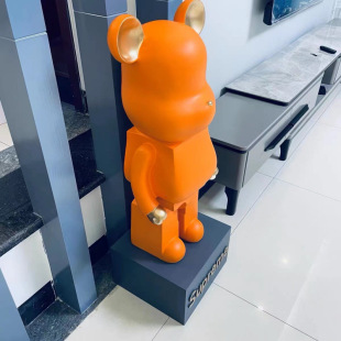 Internet Celebrity Violent Bear Piggy Bank Modern Simple Tv Cabinet Accessible Luxury Large Floor-Standing Creative Decoration Ornaments