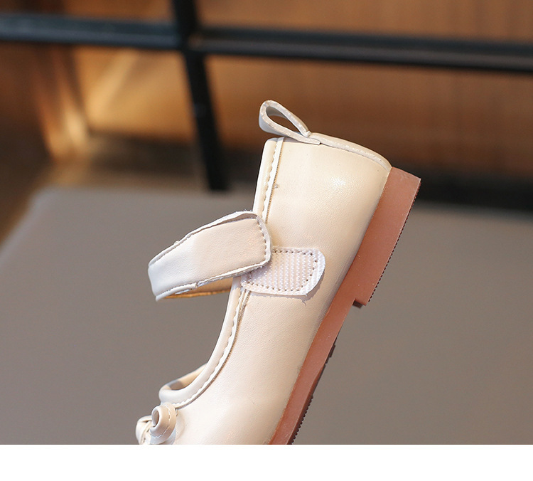 Mocassins en cuir pour filles avec semelle souple princesse_voghion.com