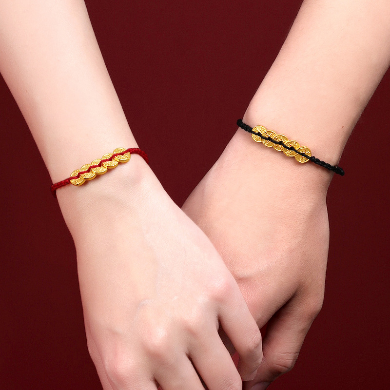 오제금흑줄팔찌 + 인증서 + 카운터 포장