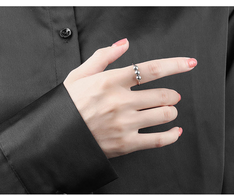 1 Piece Lady Flower Copper Plating Zircon Womenu0027S Open Ring