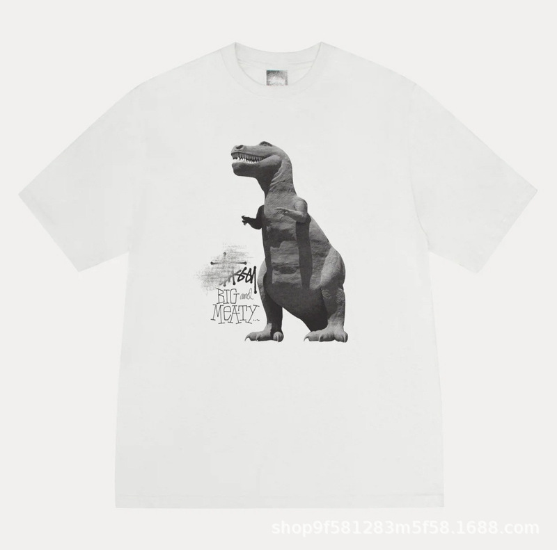 STU 25SS 新品 STU 高品質純綿 男女同型半袖Tシャツ トレンドブランド服|undefined