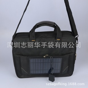 Production 3.5W Solar Charging Computer Bag Outdoor Solar Charging Mobile Phone/Charging Tablet Computer/Charging