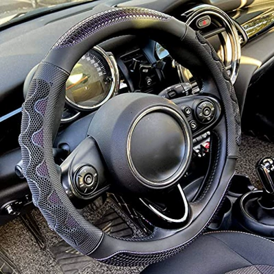Handlebar Cover Design Suitable for – Steering wheel cover - round-purple-38cm