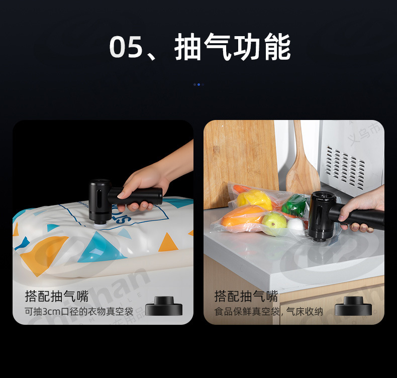 Car Vacuum Cleaner, Wireless Suction and Blowing Dual-Purpose Vacuum Cleaner for Car Use, Small Mini Handheld Car Vacuum Cleaner