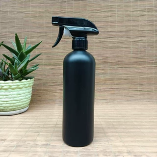 圆柱形500ml喷雾瓶PE油烟清洗剂瓶消毒液瓶油污喷雾壶泡沫塑料瓶