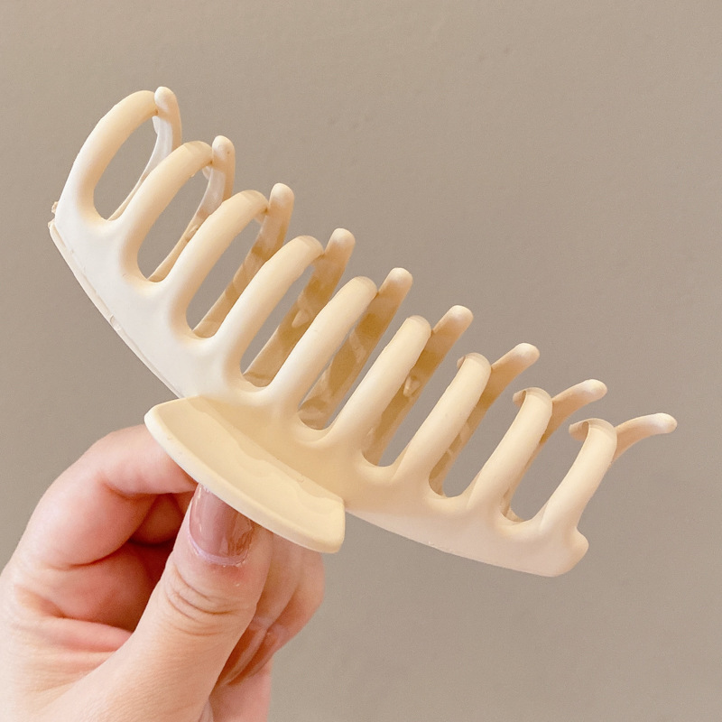 Acrílico grande, pinza de amor, pinza para el cabello, parte posterior de la cabeza femenina, pinza de tiburón, horquilla, pinza para el cabello, tocado, primavera y verano