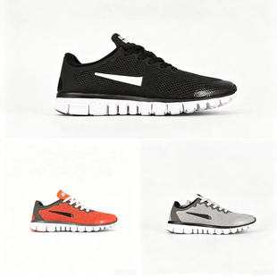 Free Run 3���� �W���ܲ�Ь ����3�� ��Ů�����e ͸���\��Ь �羳