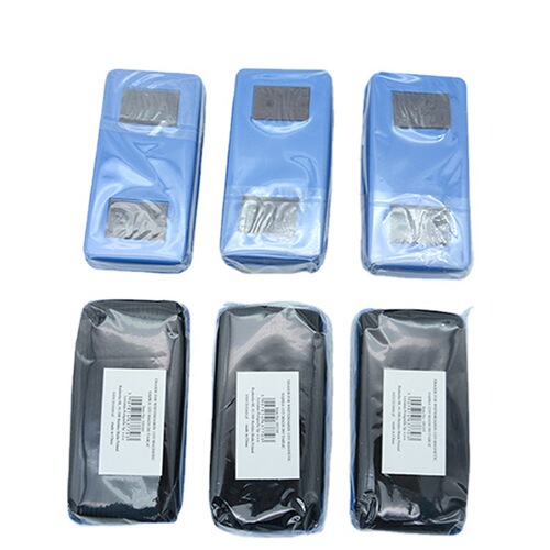 Wholesale blue shell black cloth OPP medium packaging board eraser office stationery creative magnetic blackboard eraser whiteboard eraser chalk eraser