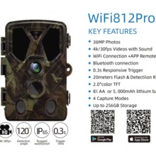 4K 36MP �������C���CWIFI+�{��   WIFI812PRO ���Sֱ�N �羳�aƷ