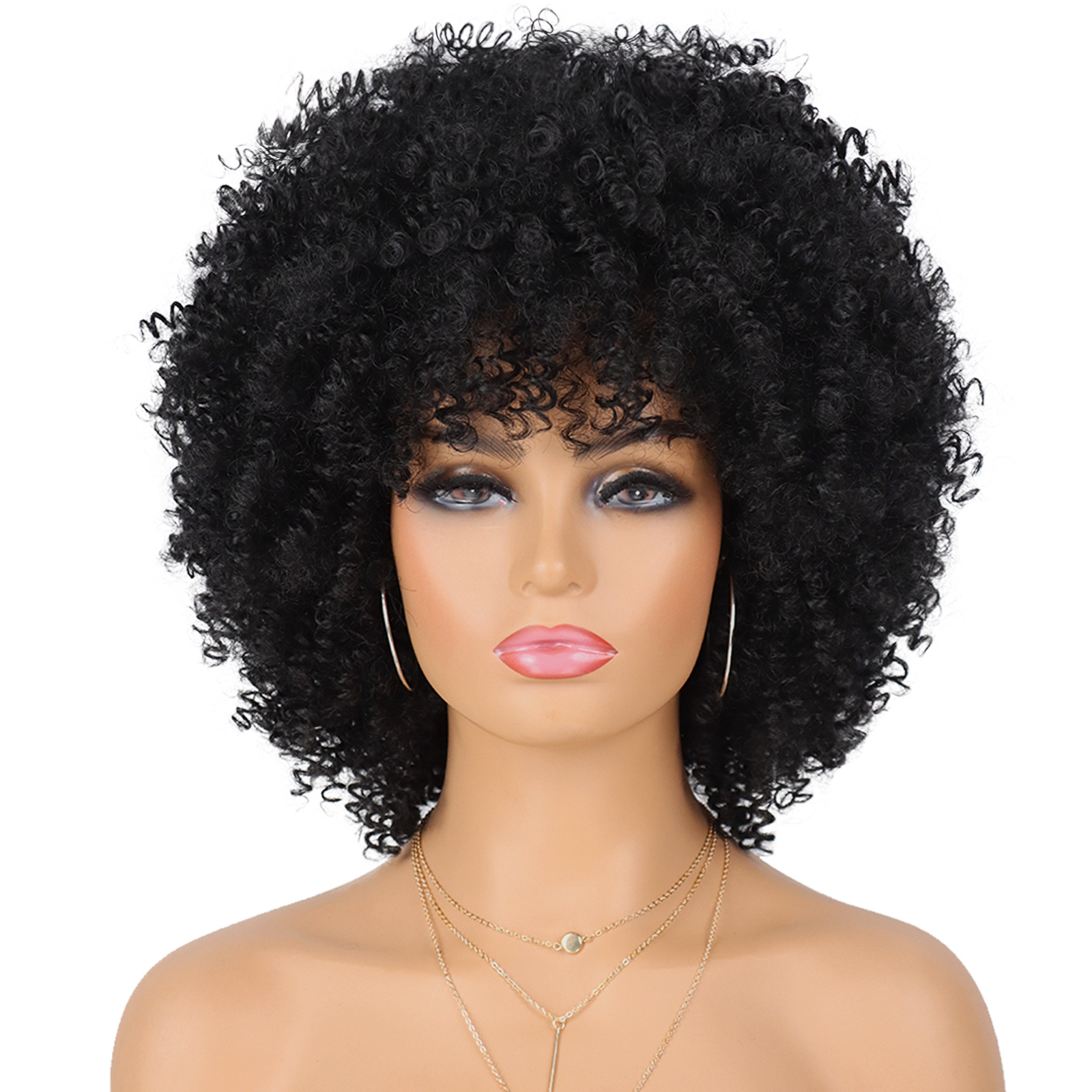 Afro Curly Wig - Style 1