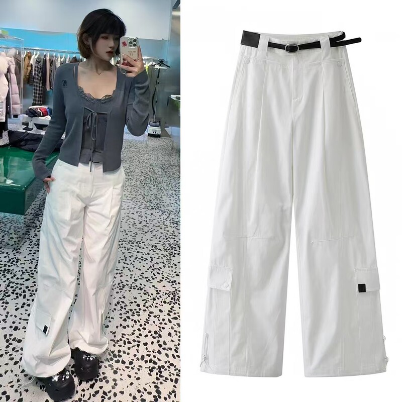 2026 Summer New Designer Style Casual Pants with Flip Pockets Workwear Pants Casual Pants Rk11301055