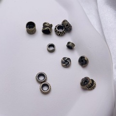 Retro bronze separated beads Bodhi Buddha beads beaded accessories handmade earrings bracelet necklace Tibetan silver diy jewelry accessories