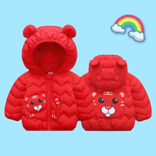 Baby cotton coat children's winter clothing clothes baby thin children's down cotton jacket boys' and girls' toddler cotton coat winter