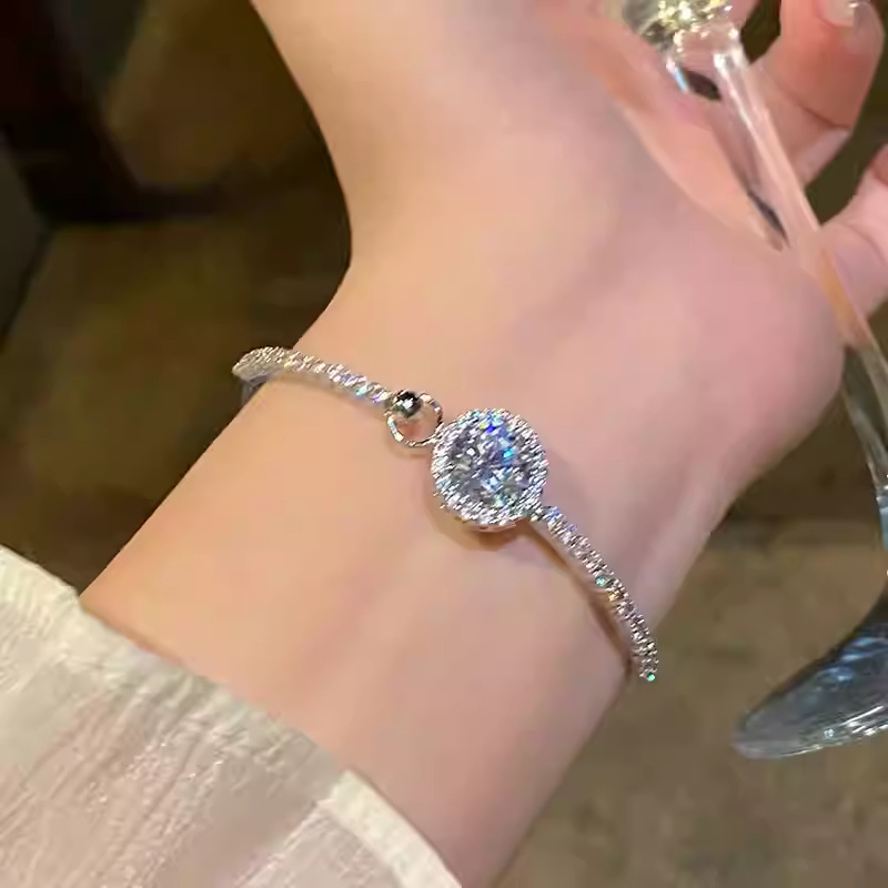 Flash diamond buckle bracelet