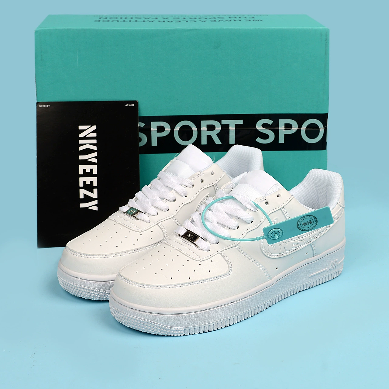 Кроссовки низкого верха (Nike Air Force 1), унисекс, розовый, EU 36–45, несколько цветовых вариантов