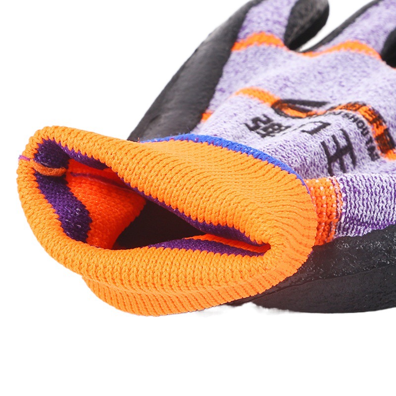15-PIN spandex espuma de látex elástico rey guantes transpirable resistente al desgaste antideslizante trabajo protección guantes de inmersión