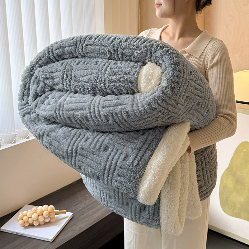 Одеяло-подушка Keep-Warm, утолщённая двухслойная флисовая ткань, различные размеры и цвета