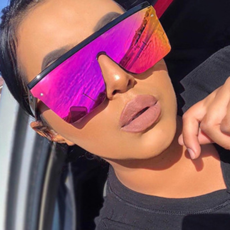(Cross-border trading), trend square fashionable sunglasses, lens, glasses solar-powered, European style
