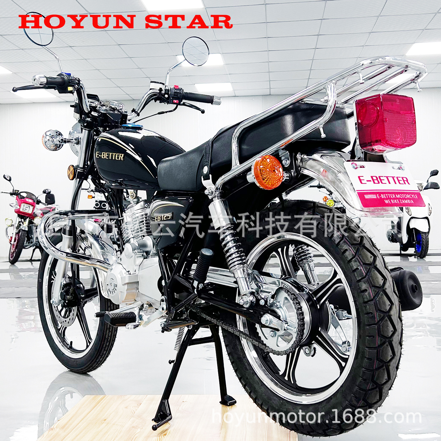 [Suporte directo de fábrica] exportación de comercio exterior transfronterizo África Chad JAMBO GN125 Suzuki motocicleta príncipe