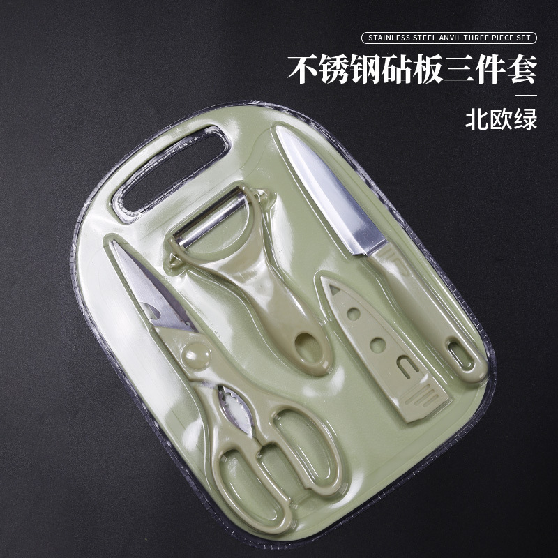 Cuchillo de cocina doméstico de acero inoxidable cuchillo de cocina cuchillo de cocina cuchillo de frutas cuchillo de huesos seis piezas